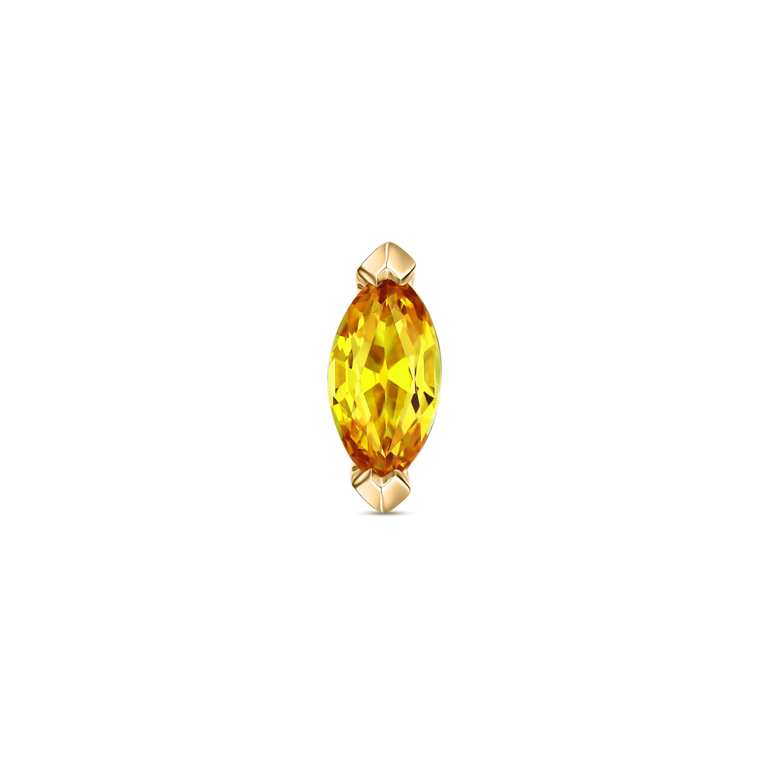 Моносерьга Alrosa Diamonds MP467Y23S