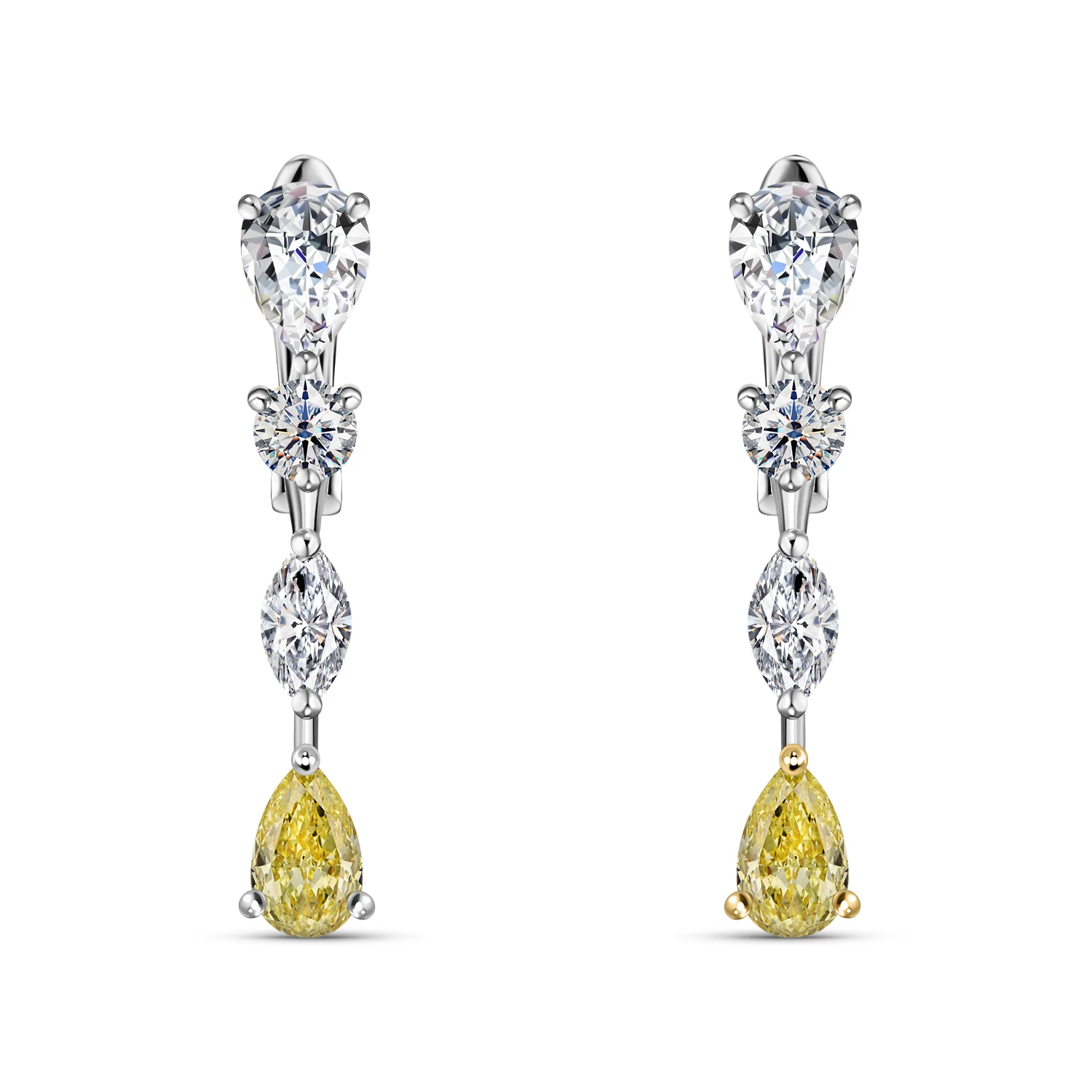 Серьги Alrosa Diamonds 1F224315S