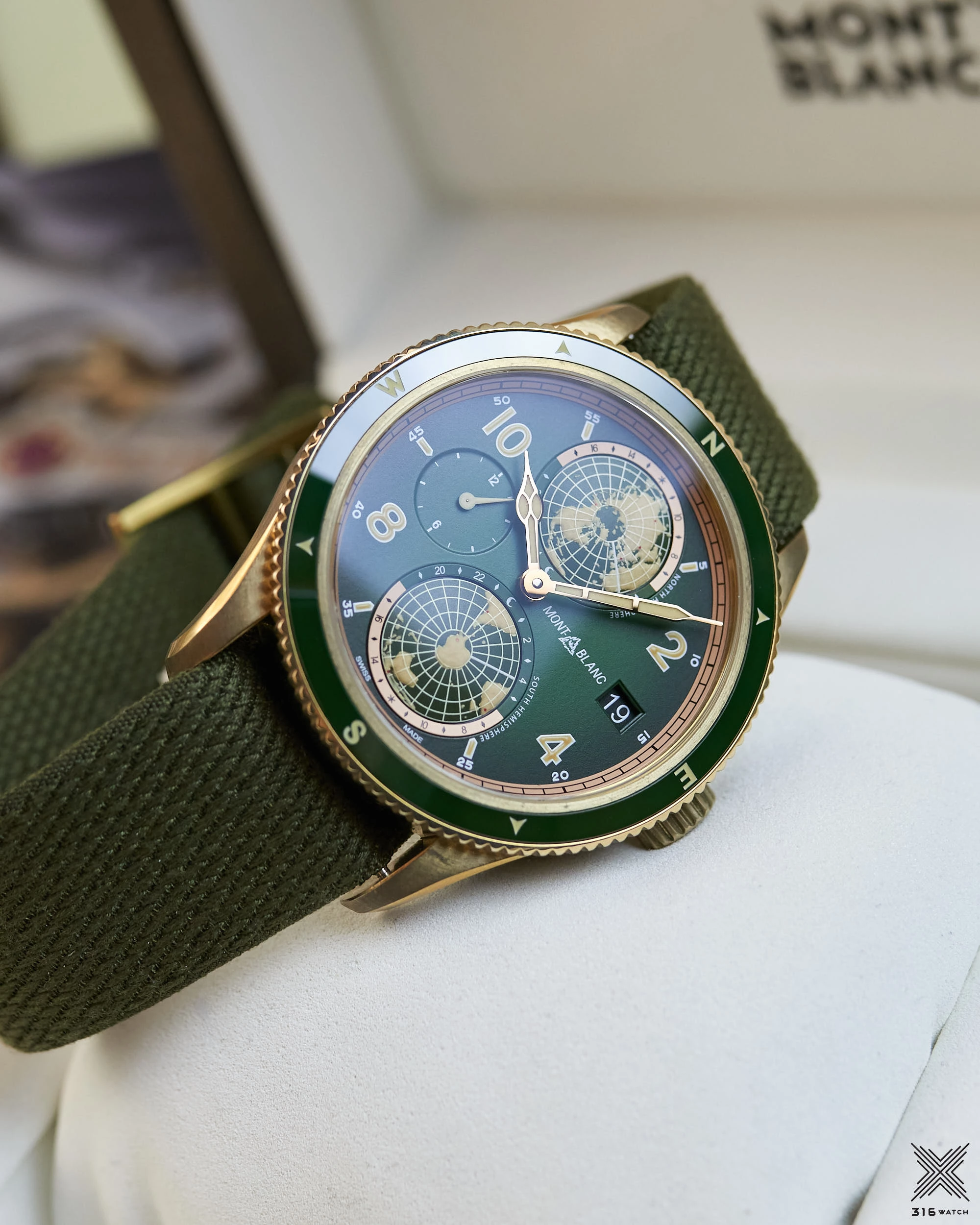 Montblanc 1858 Géosphère Limited Edition Bronze 119909