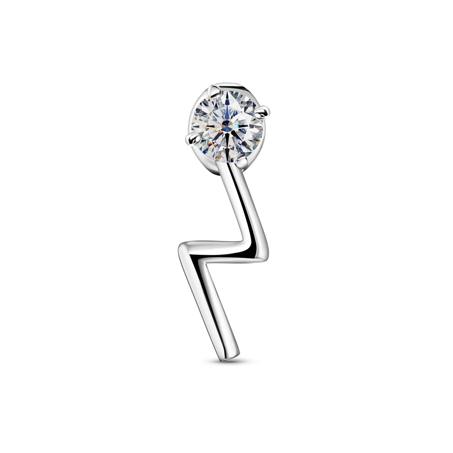 Моносерьга Alrosa Diamonds ML184B21S