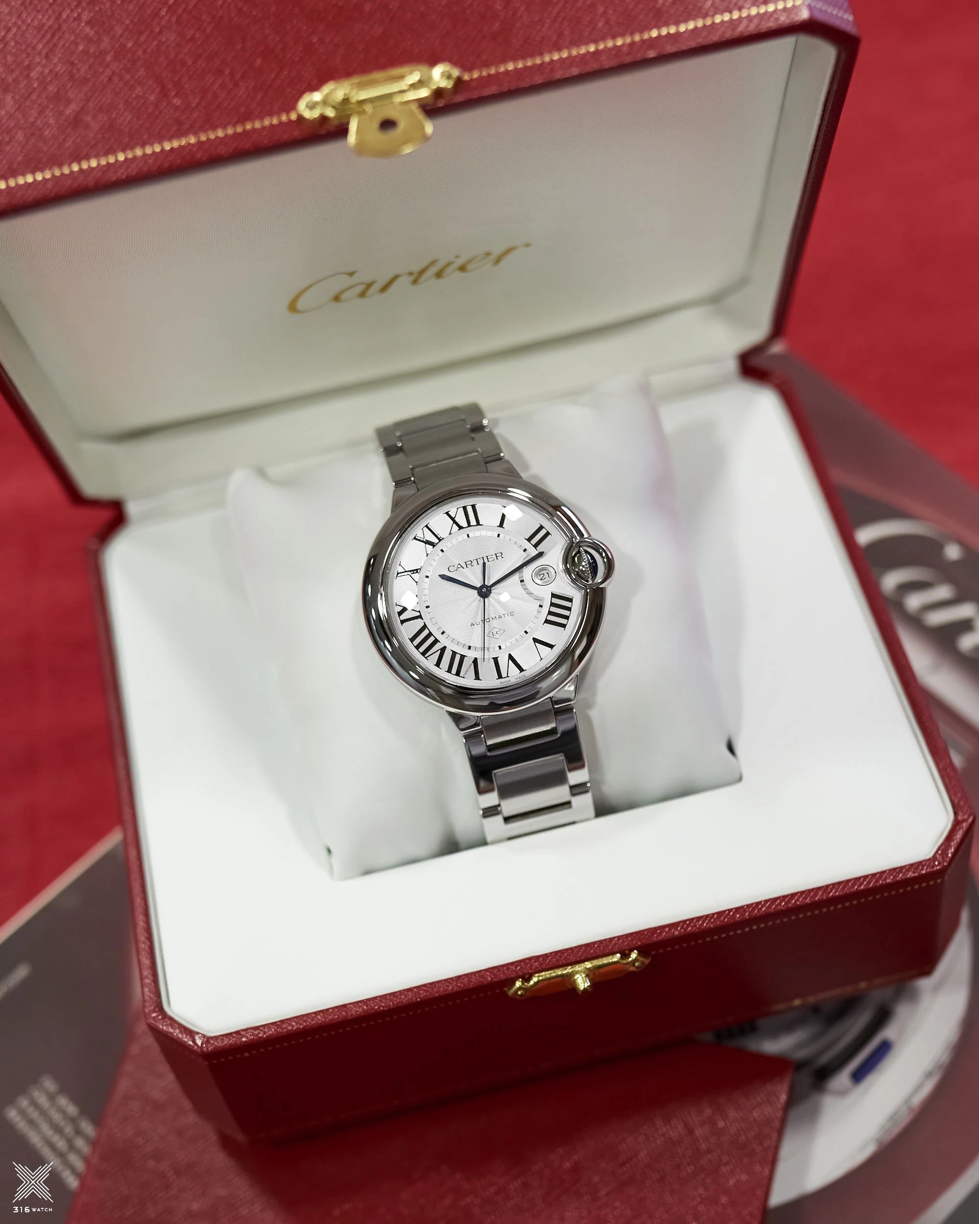 Cartier Ballon Bleu 42 W69012Z4