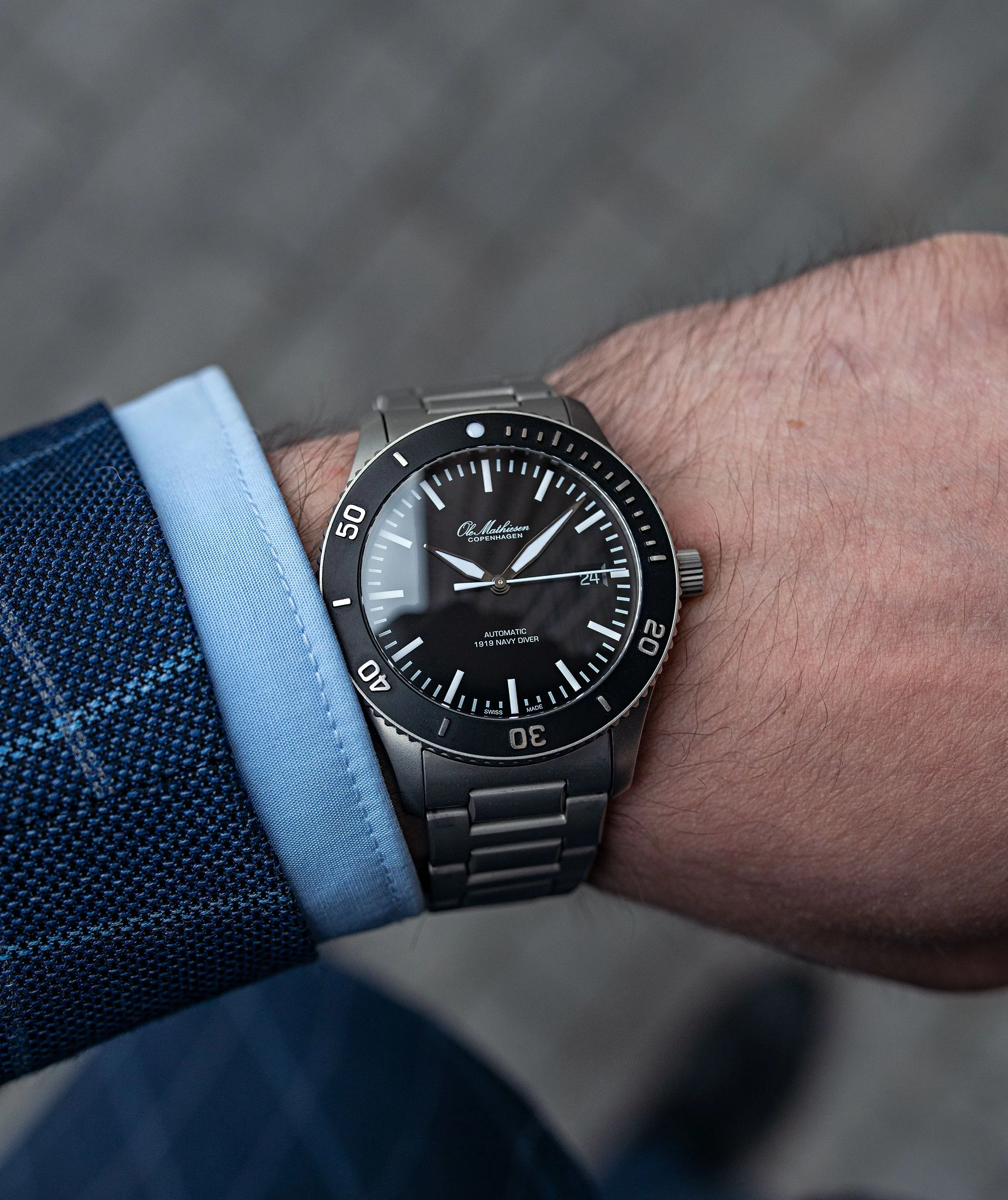 Ole Mathisen 1919 Navi Diver