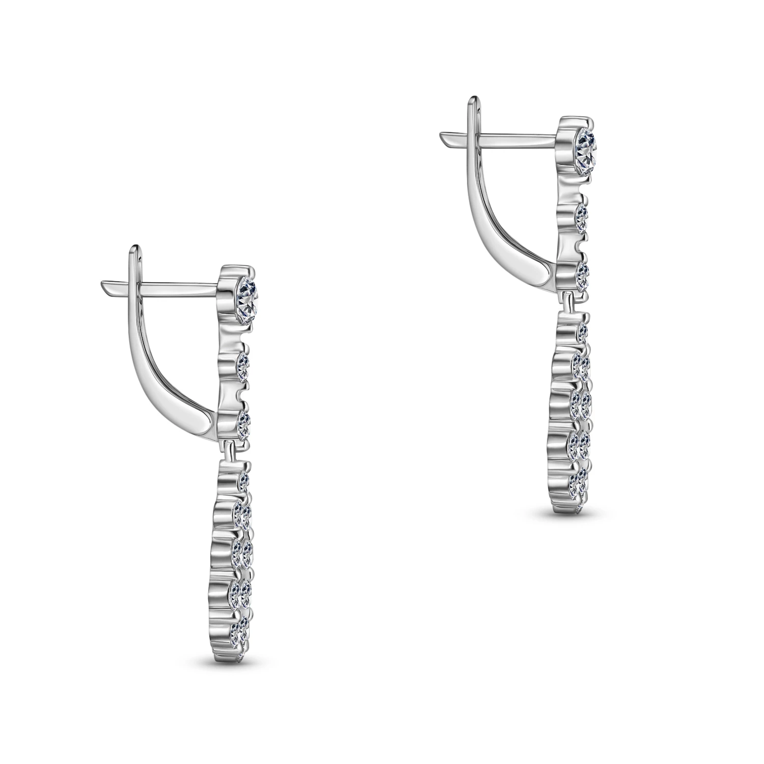 Серьги Alrosa Diamonds 1P095C11S