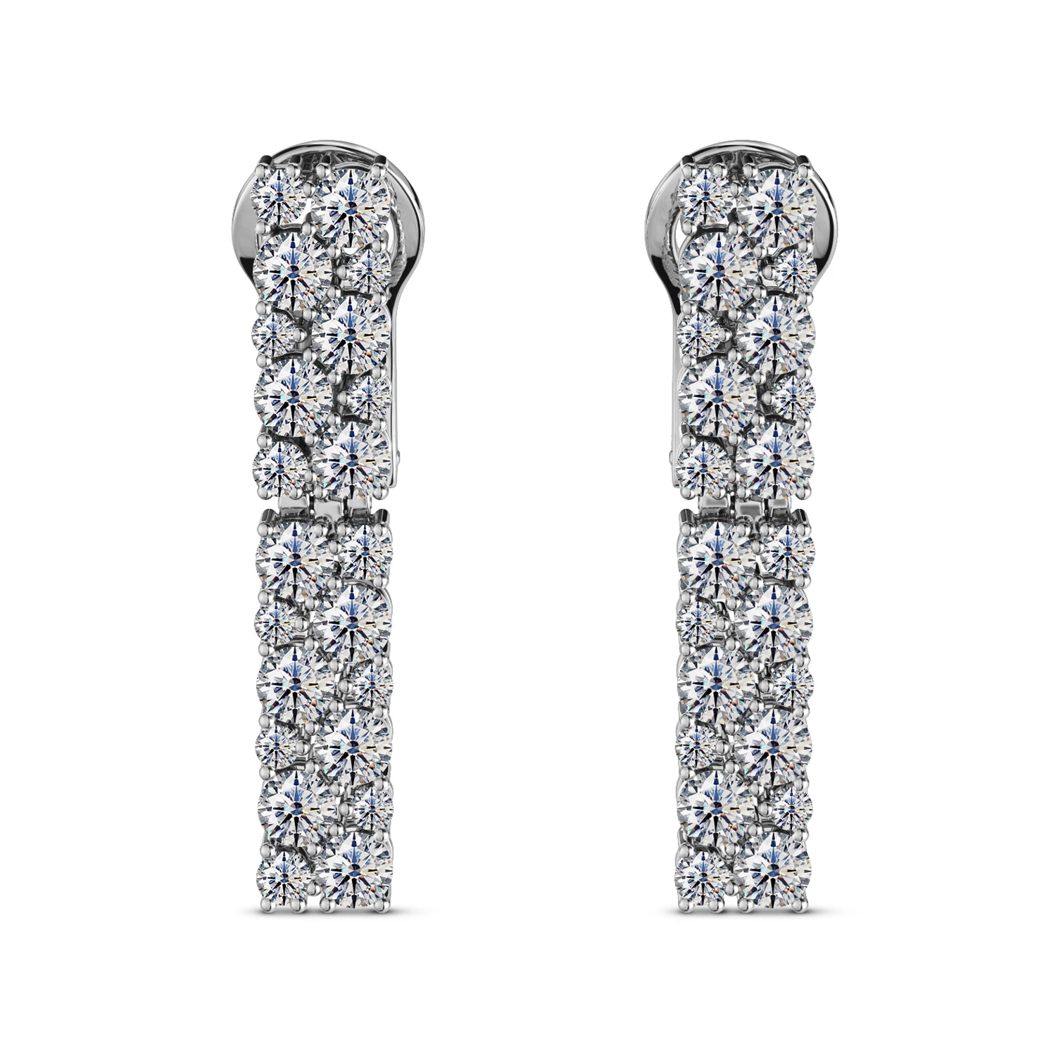 Серьги Alrosa Diamonds 1E808F21S