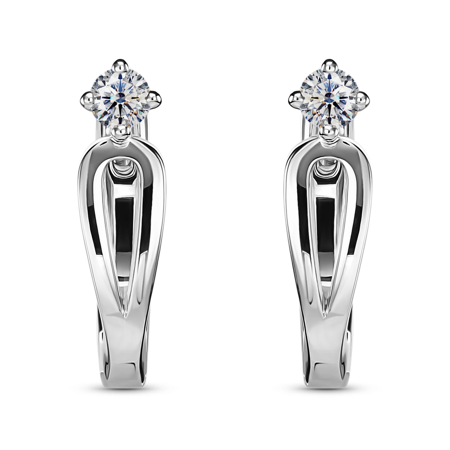 Серьги Alrosa Diamonds 1B005F21S