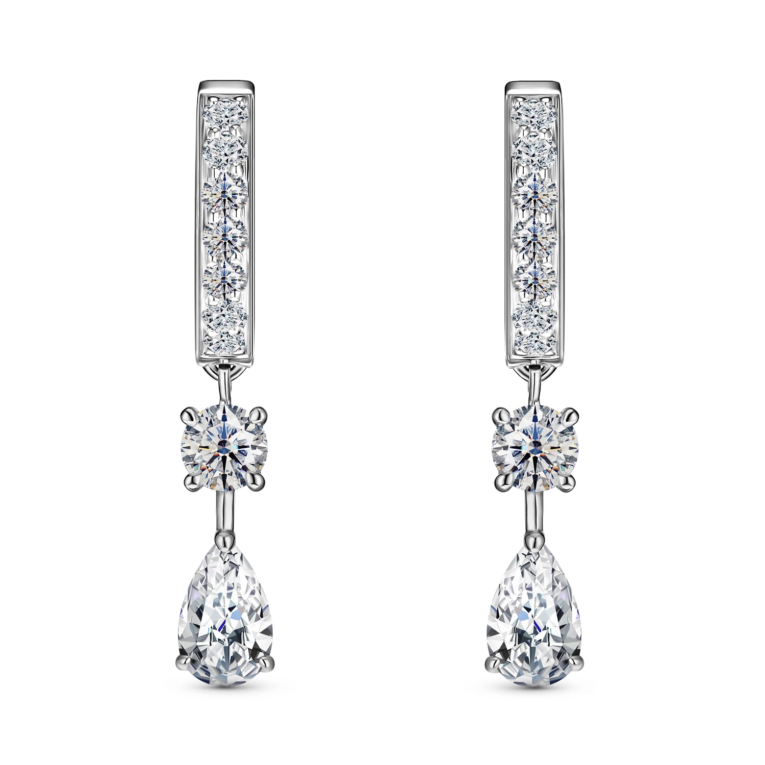 Серьги Alrosa Diamonds 1L240211S