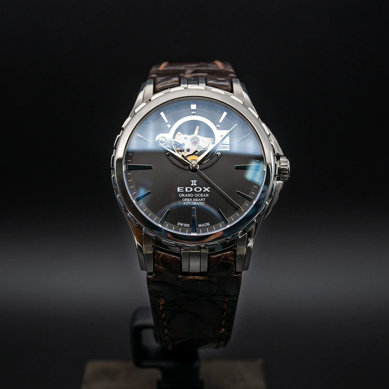 Наручные часы б/у Edox Grand Ocean Open Heart - купить