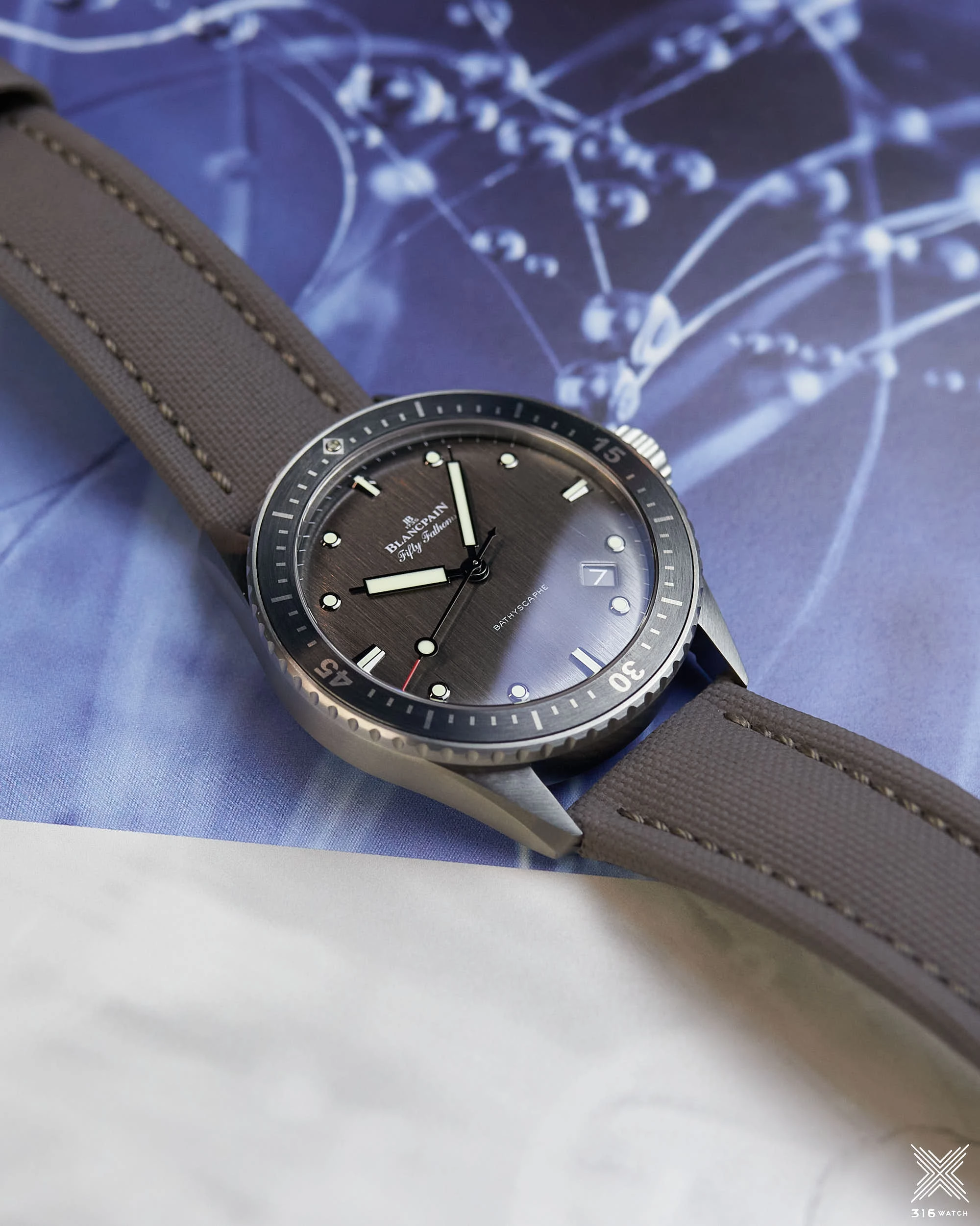 Blancpain Fifty Fathoms Bathyscaphe 5000 1210 G52A