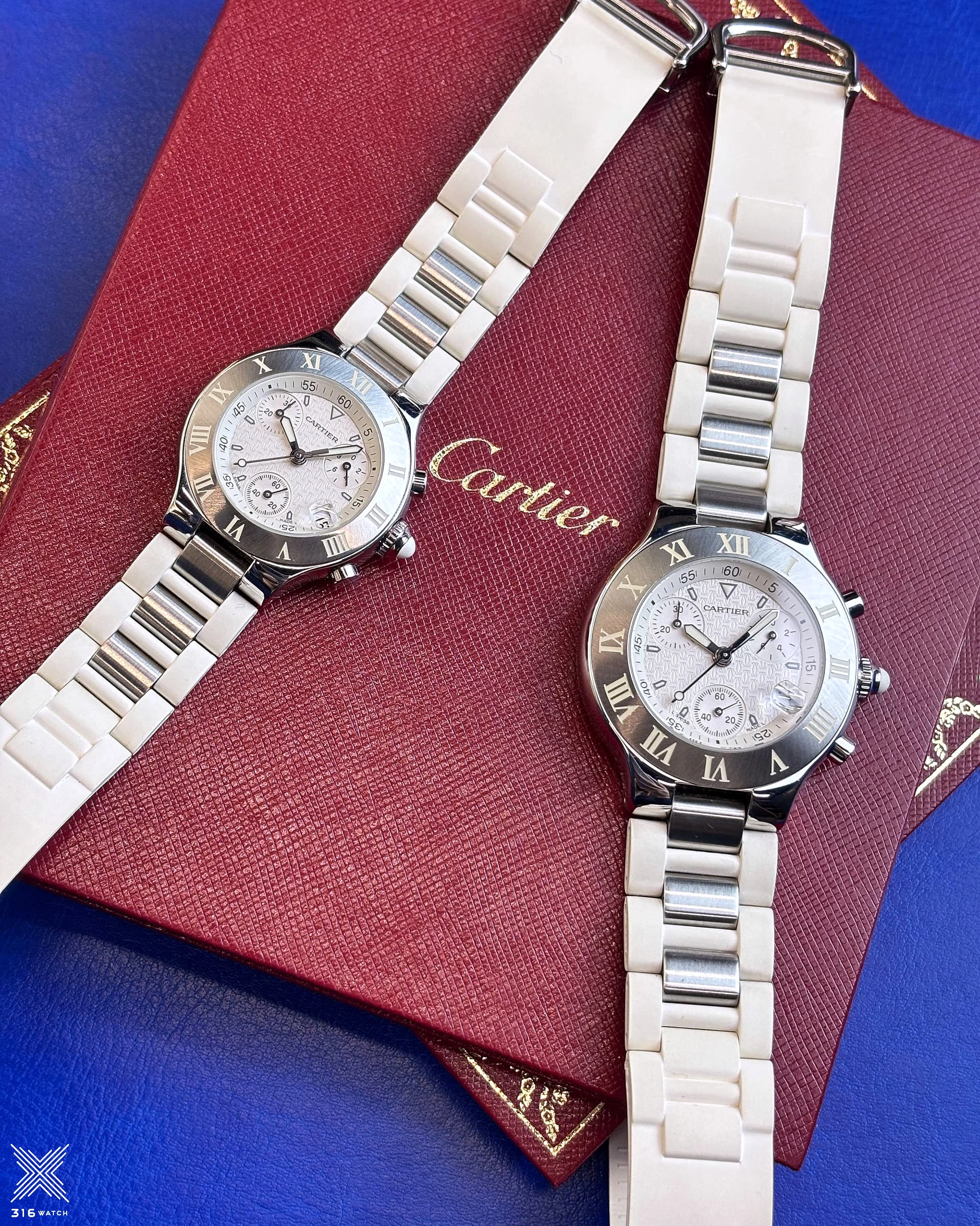 Cartier 21 Chronoscaph Large W10184U2