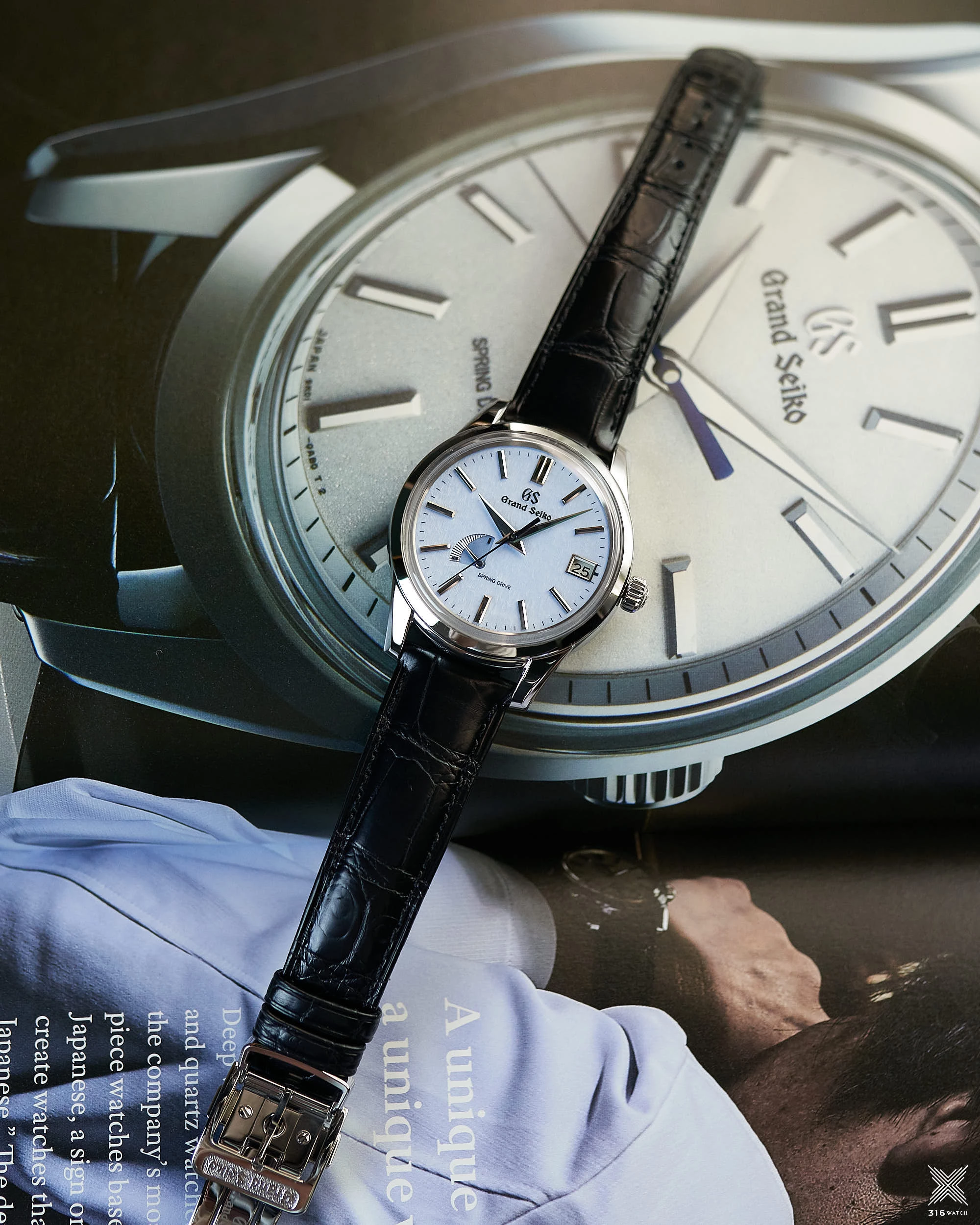 Grand Seiko Elegance Skyflake SBGA407