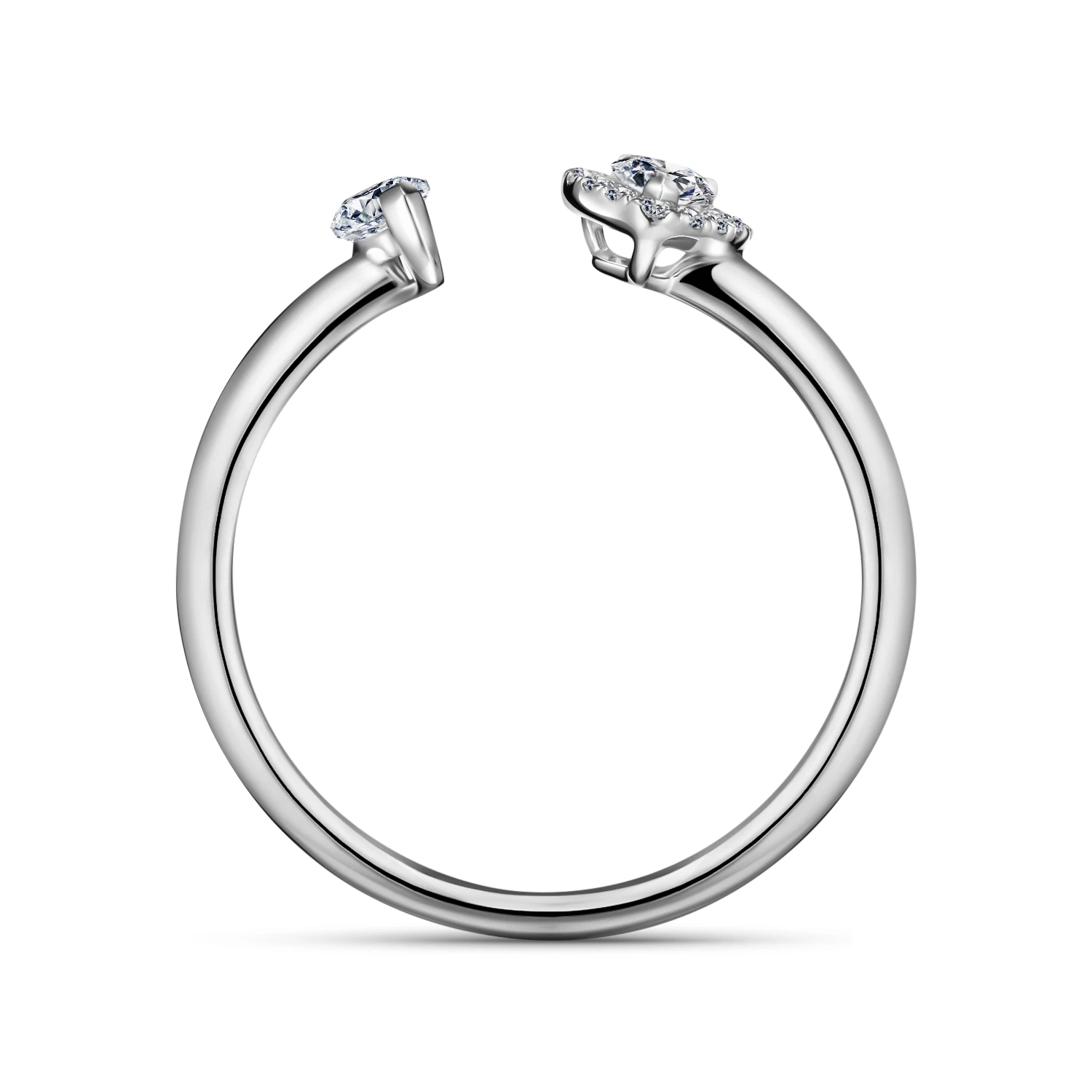 Кольцо Alrosa Diamonds 0P356D11S